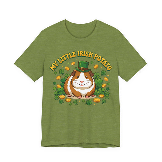 St. Patrick’s Guinea Pig Tee — “My Little Irish Potato”