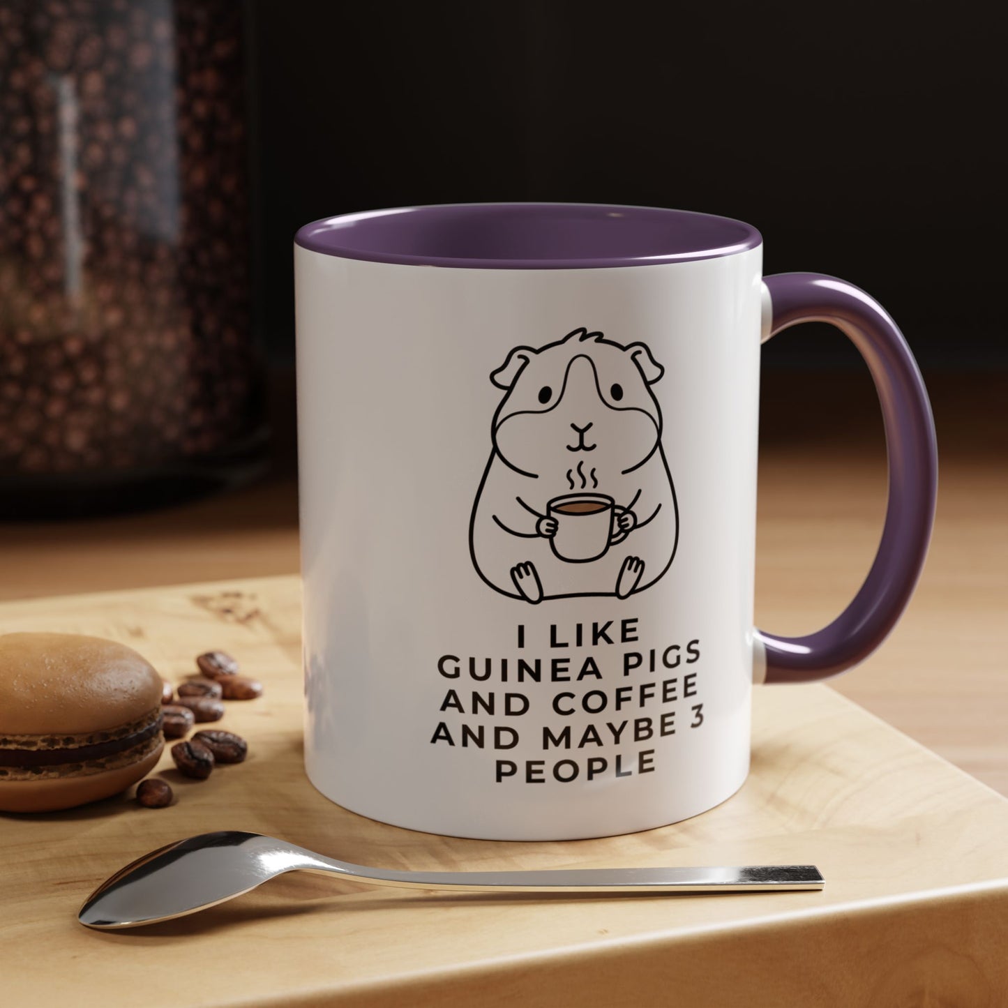 I Like Guinea Pigs And Coffee Mug (11oz)