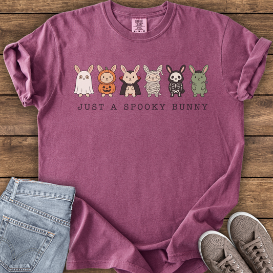Just A Spooky Bunny T-shirt