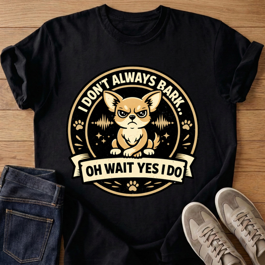 I Don't Always Bark.. Oh Wait Yes I Do T-shirt