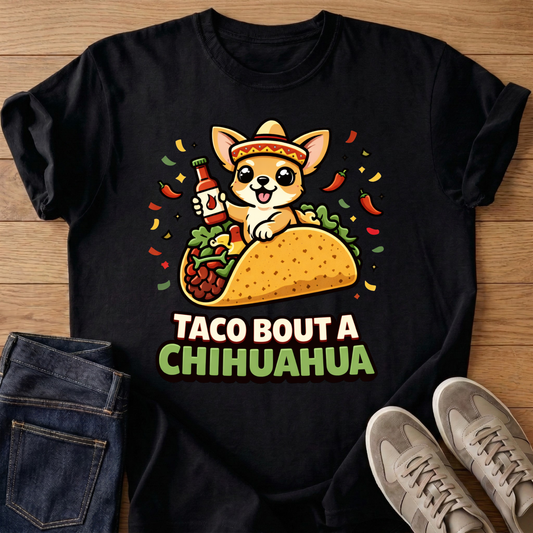 Taco Bout A Chihuahua T-shirt