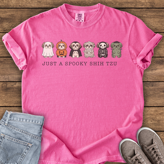 Just A Spooky Shih Tzu T-Shirt
