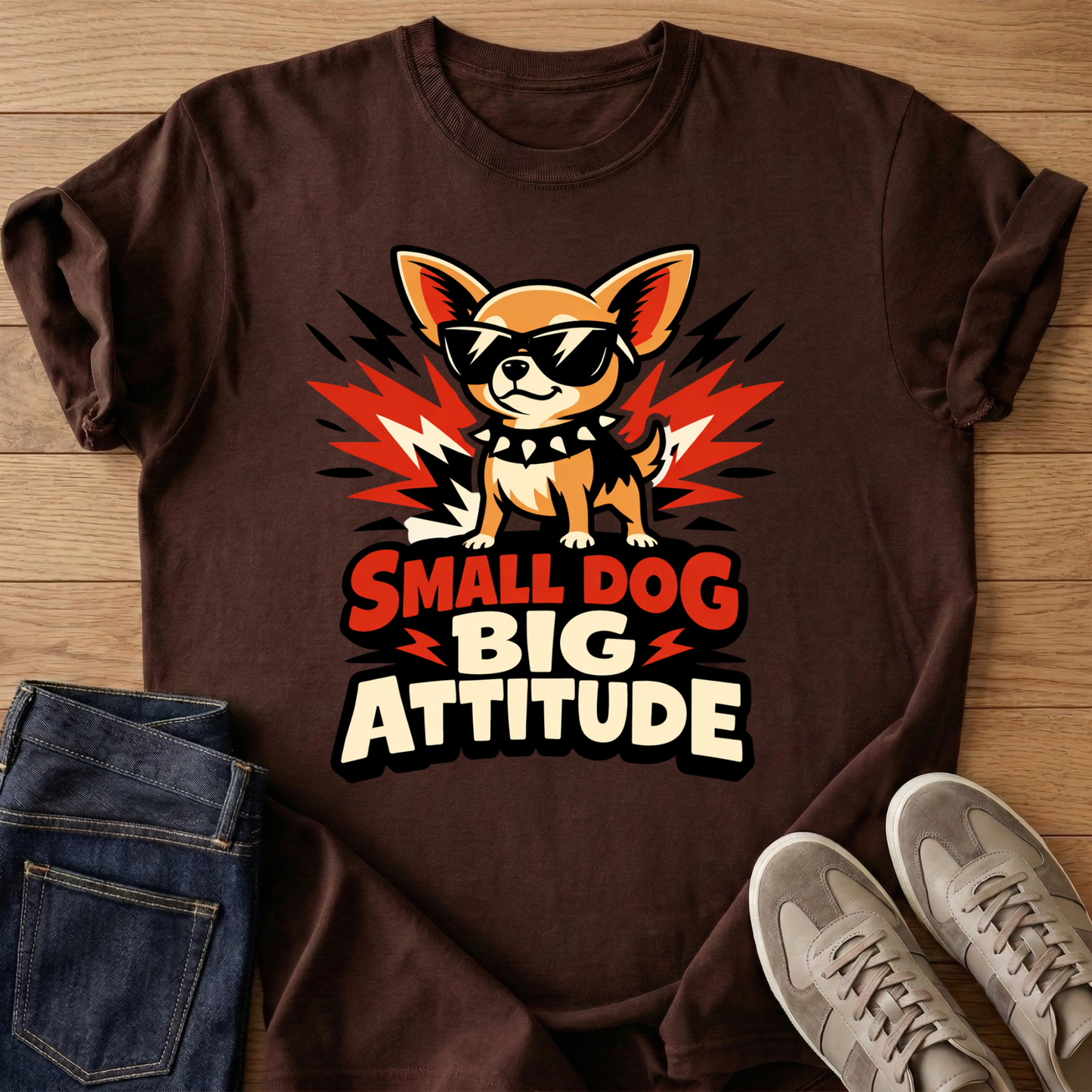Small Dog Big Attitude T-shirt