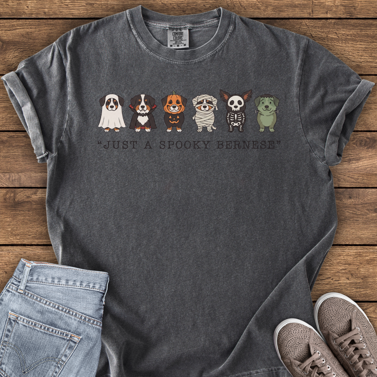 Just A Spooky Bernese T-Shirt