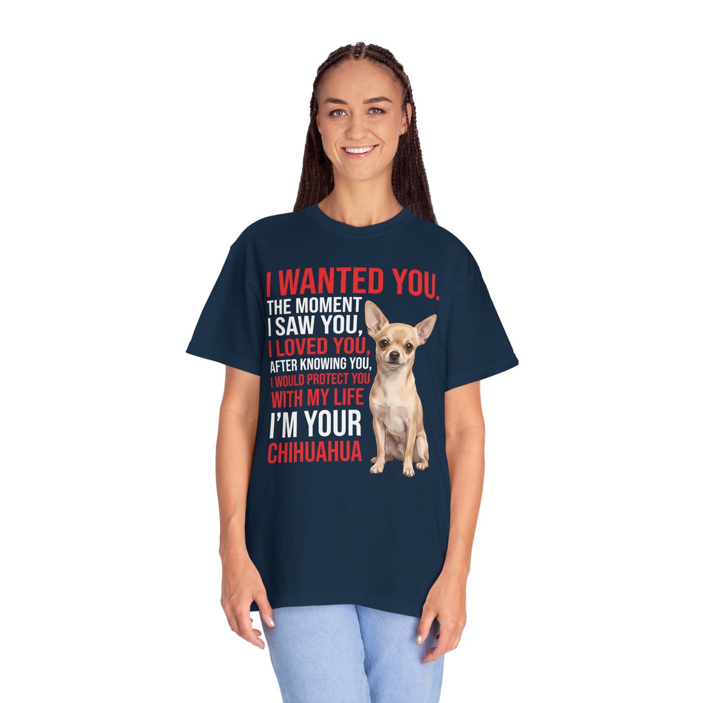 Chihuahua "I Would Protect You" T-Shirt | Dog Lover Gift