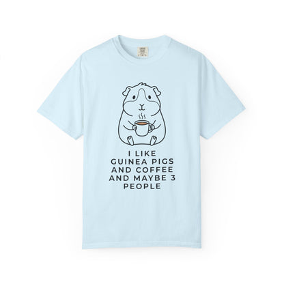 I Like Guinea Pigs And Coffee T-Shirt