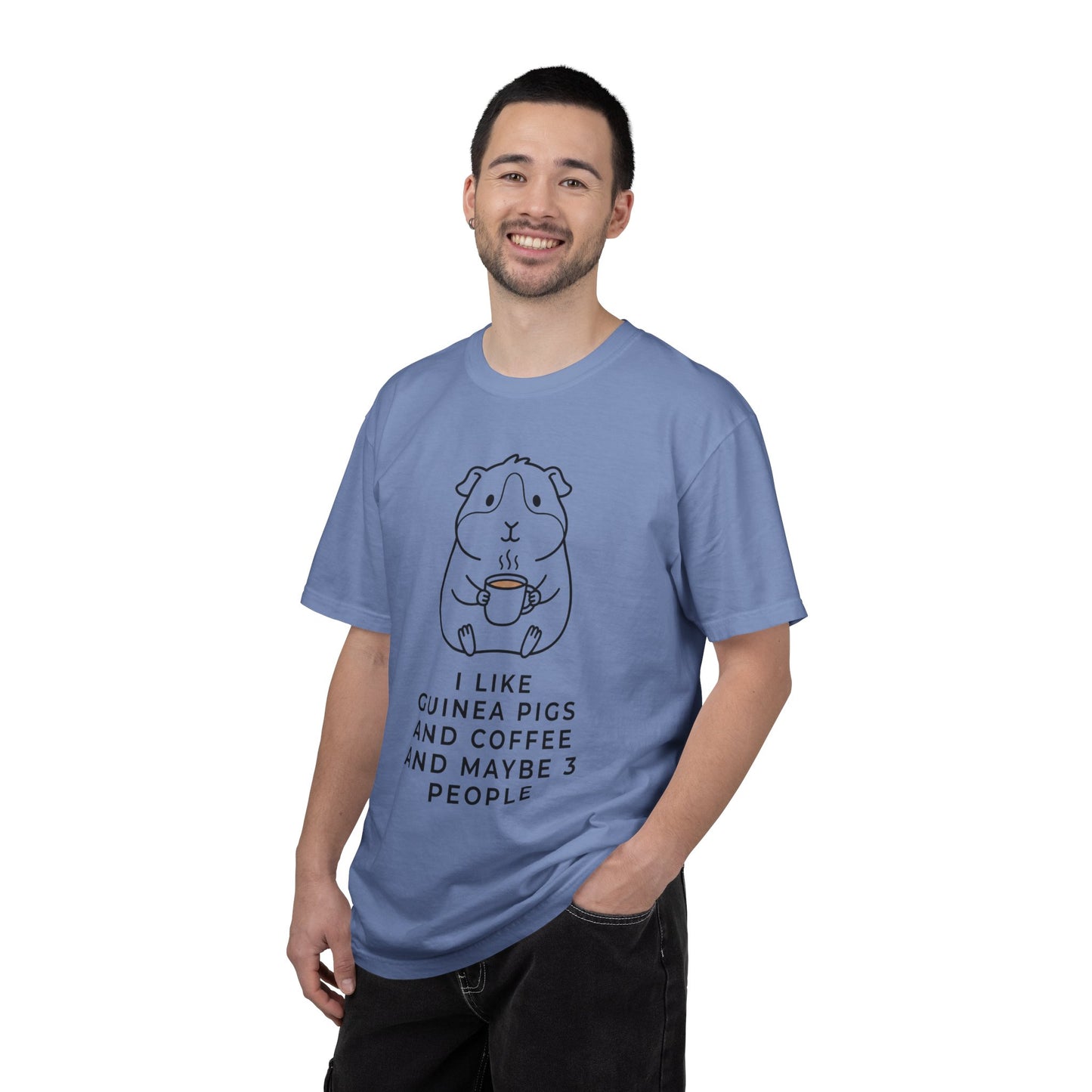 I Like Guinea Pigs And Coffee T-Shirt