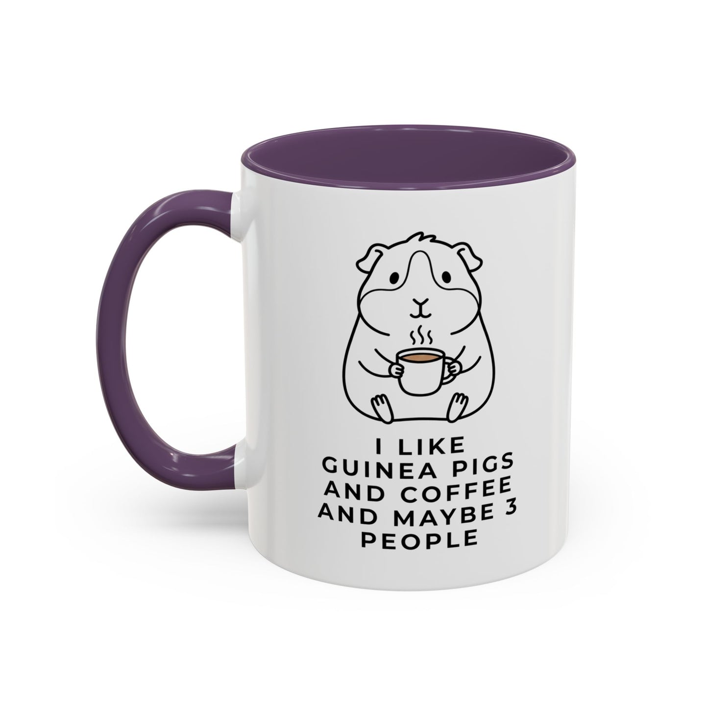 I Like Guinea Pigs And Coffee Mug (11oz)
