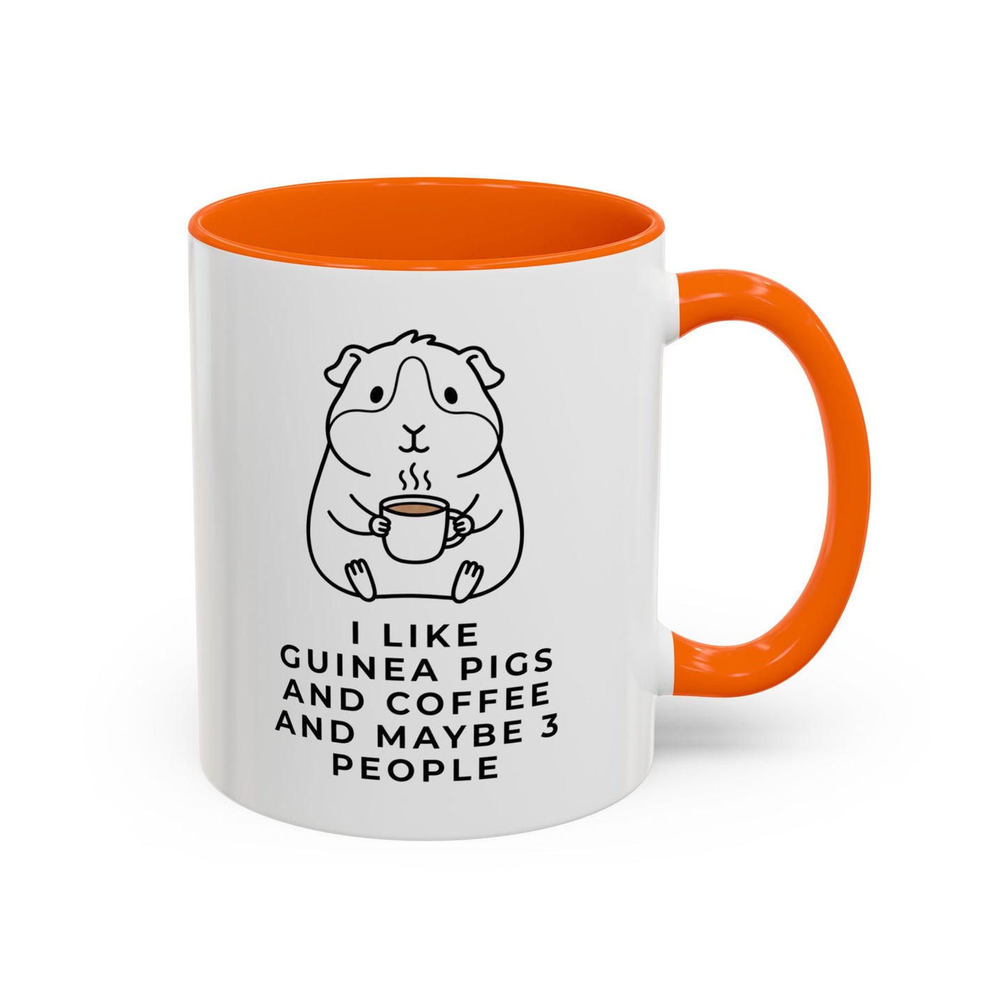 I Like Guinea Pigs And Coffee Mug (11oz)