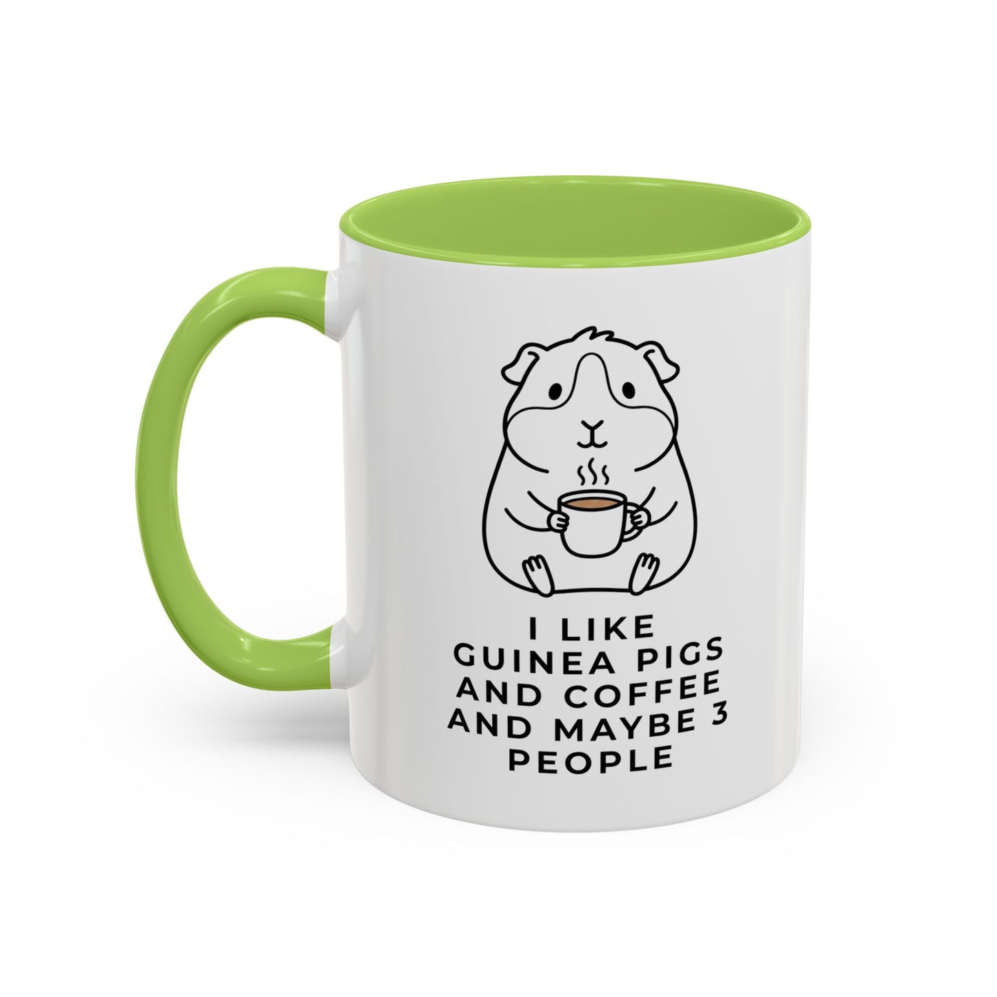 I Like Guinea Pigs And Coffee Mug (11oz)