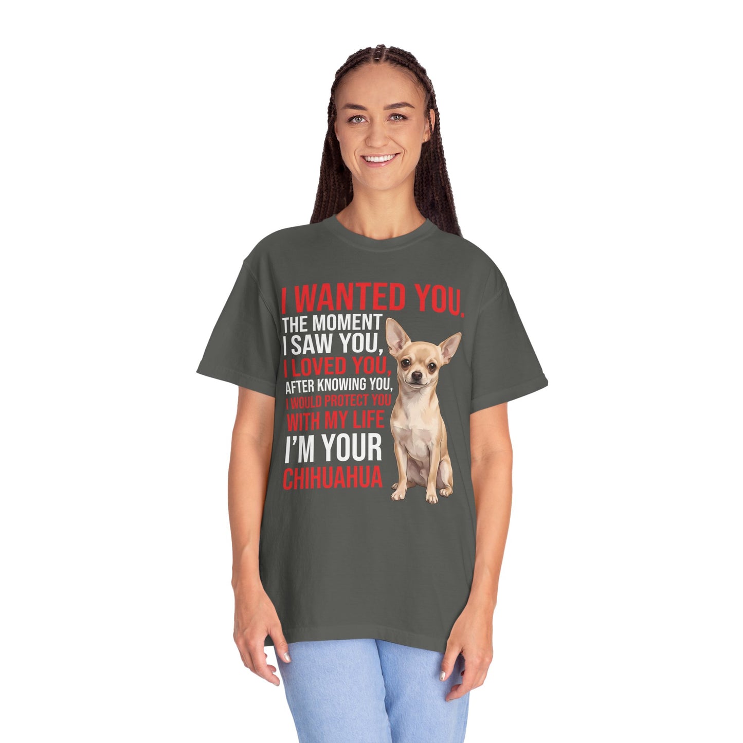 Chihuahua "I Would Protect You" T-Shirt | Dog Lover Gift