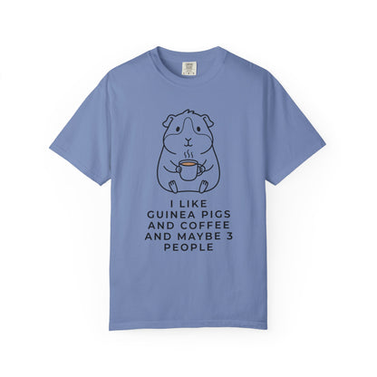 I Like Guinea Pigs And Coffee T-Shirt