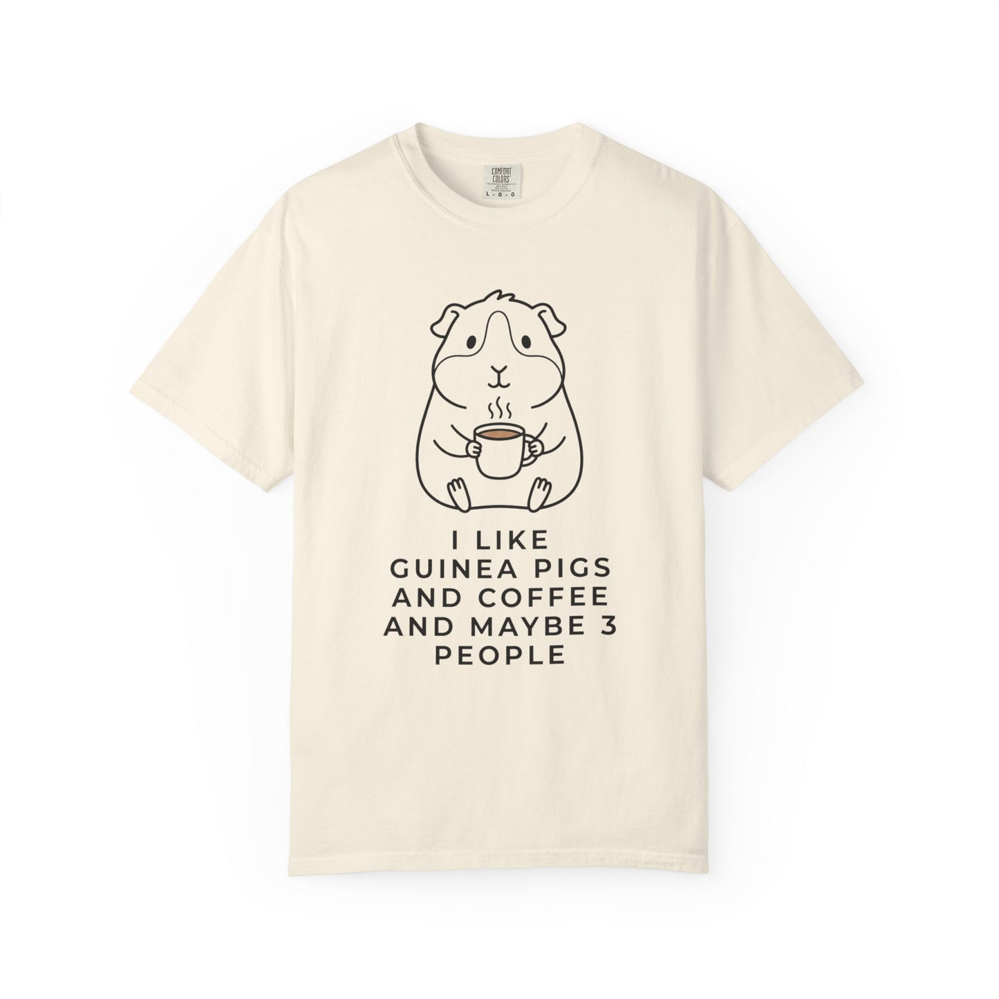 I Like Guinea Pigs And Coffee T-Shirt