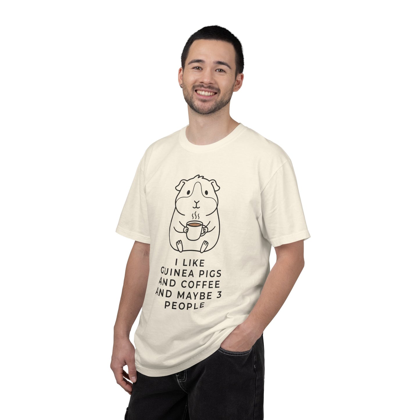 I Like Guinea Pigs And Coffee T-Shirt