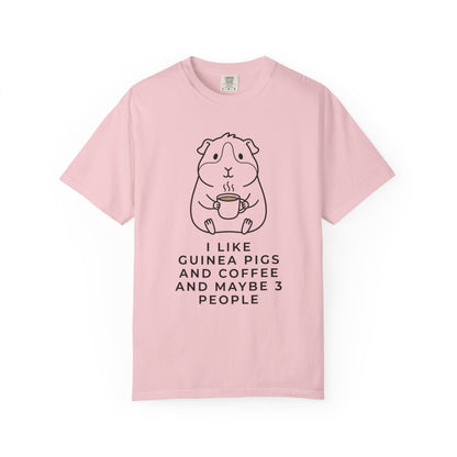 I Like Guinea Pigs And Coffee T-Shirt