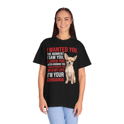 Chihuahua "I Would Protect You" T-Shirt | Dog Lover Gift