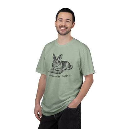 Just One More Chapter – Rabbit Book Lover T-Shirt