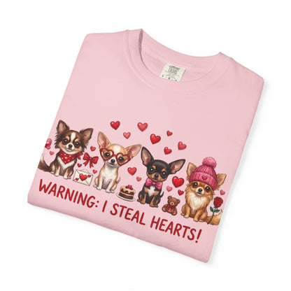 Chihuahua Pack 'Warning: I Steal Hearts!' T-Shirt