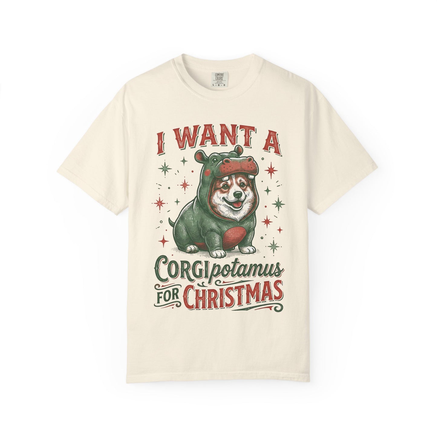 Funny Corgi Christmas T-shirt