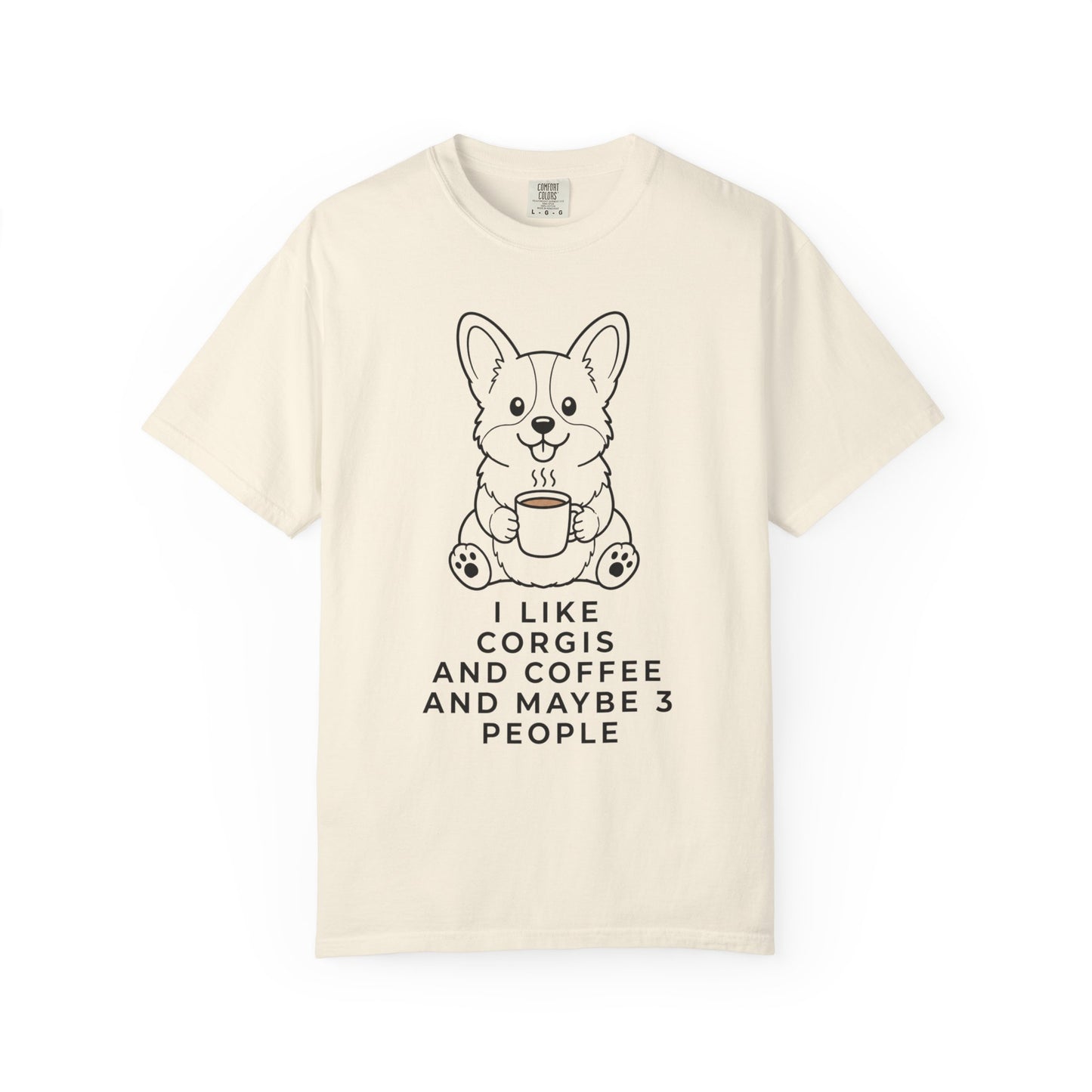 I Like Corgis And Coffee T-Shirt