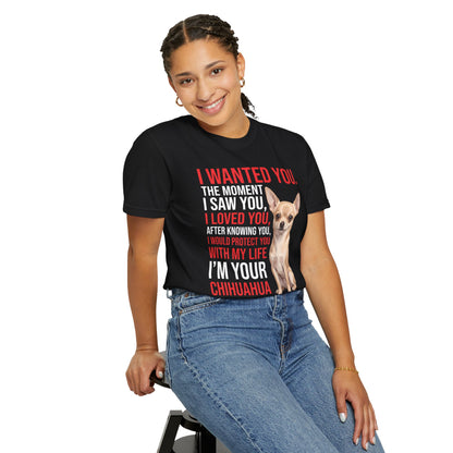 Chihuahua "I Would Protect You" T-Shirt | Dog Lover Gift