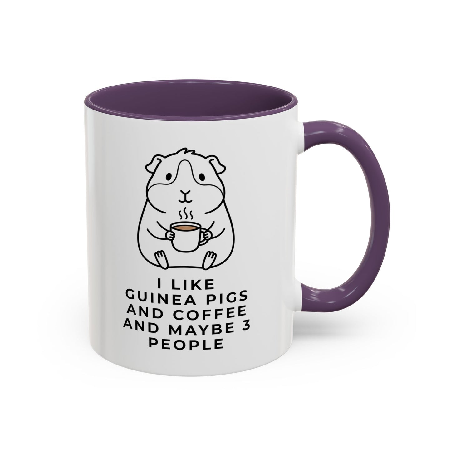 I Like Guinea Pigs And Coffee Mug (11oz)