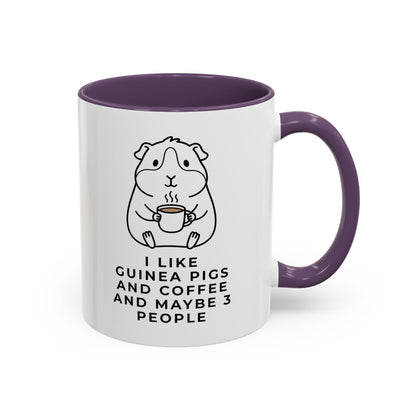 I Like Guinea Pigs And Coffee Mug (11oz)