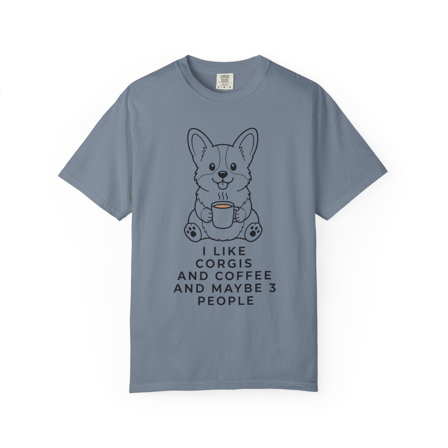 I Like Corgis And Coffee T-Shirt