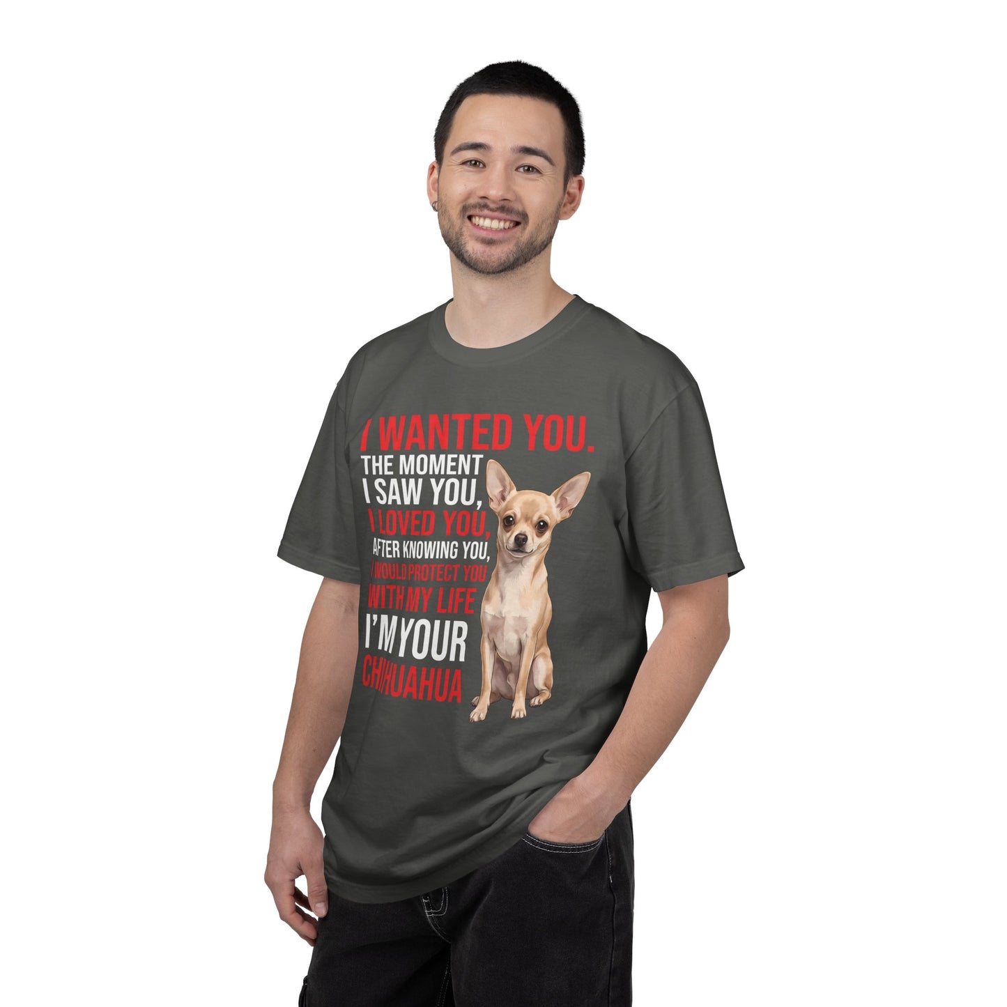 Chihuahua "I Would Protect You" T-Shirt | Dog Lover Gift