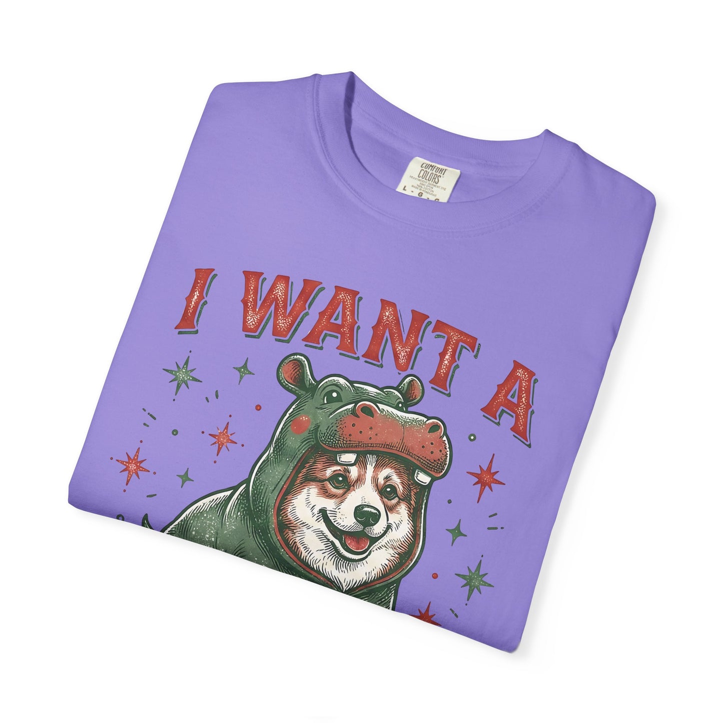 Funny Corgi Christmas T-shirt