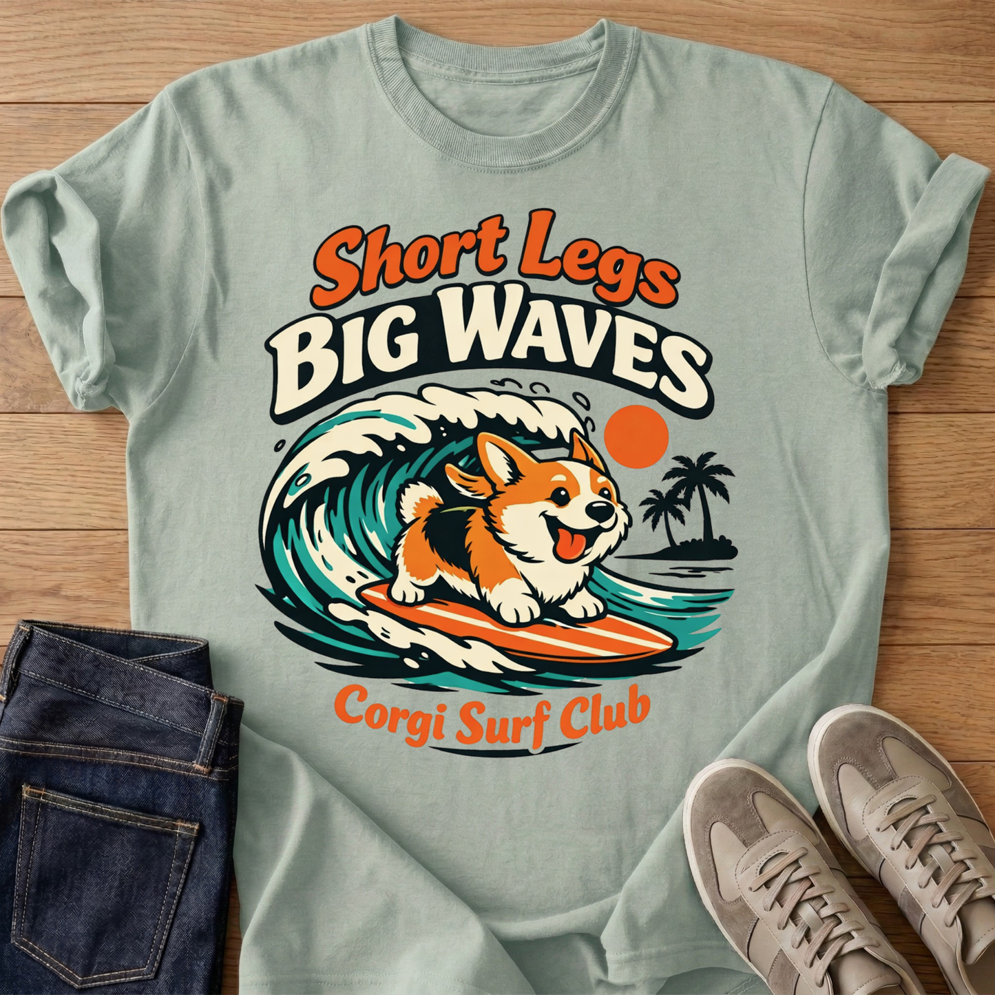 Short Legs Big Waves T-shirt