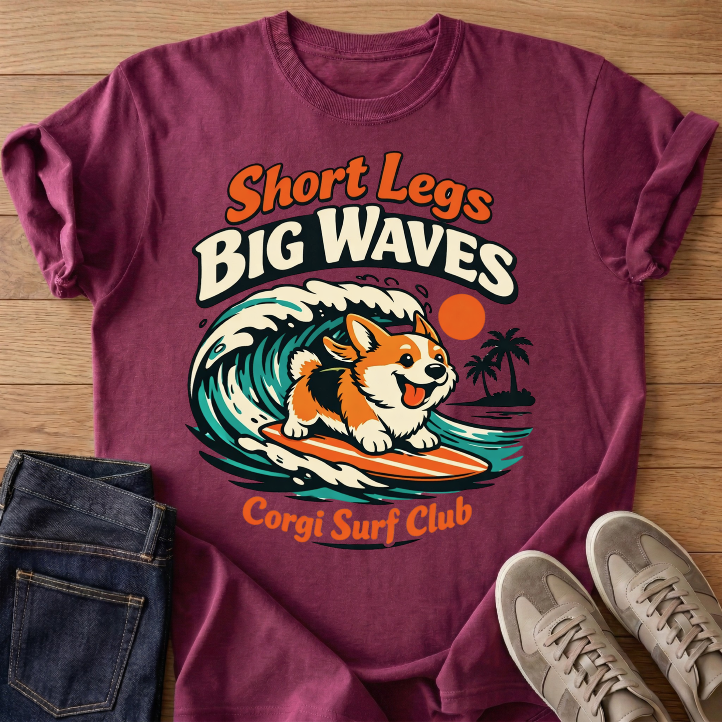Short Legs Big Waves T-shirt