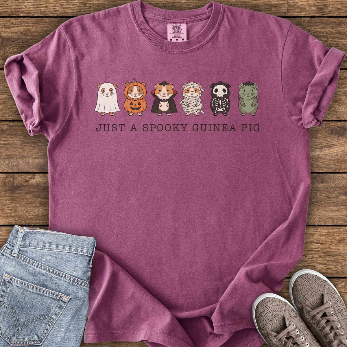 Just A Spooky Guinea Pig T-shirt