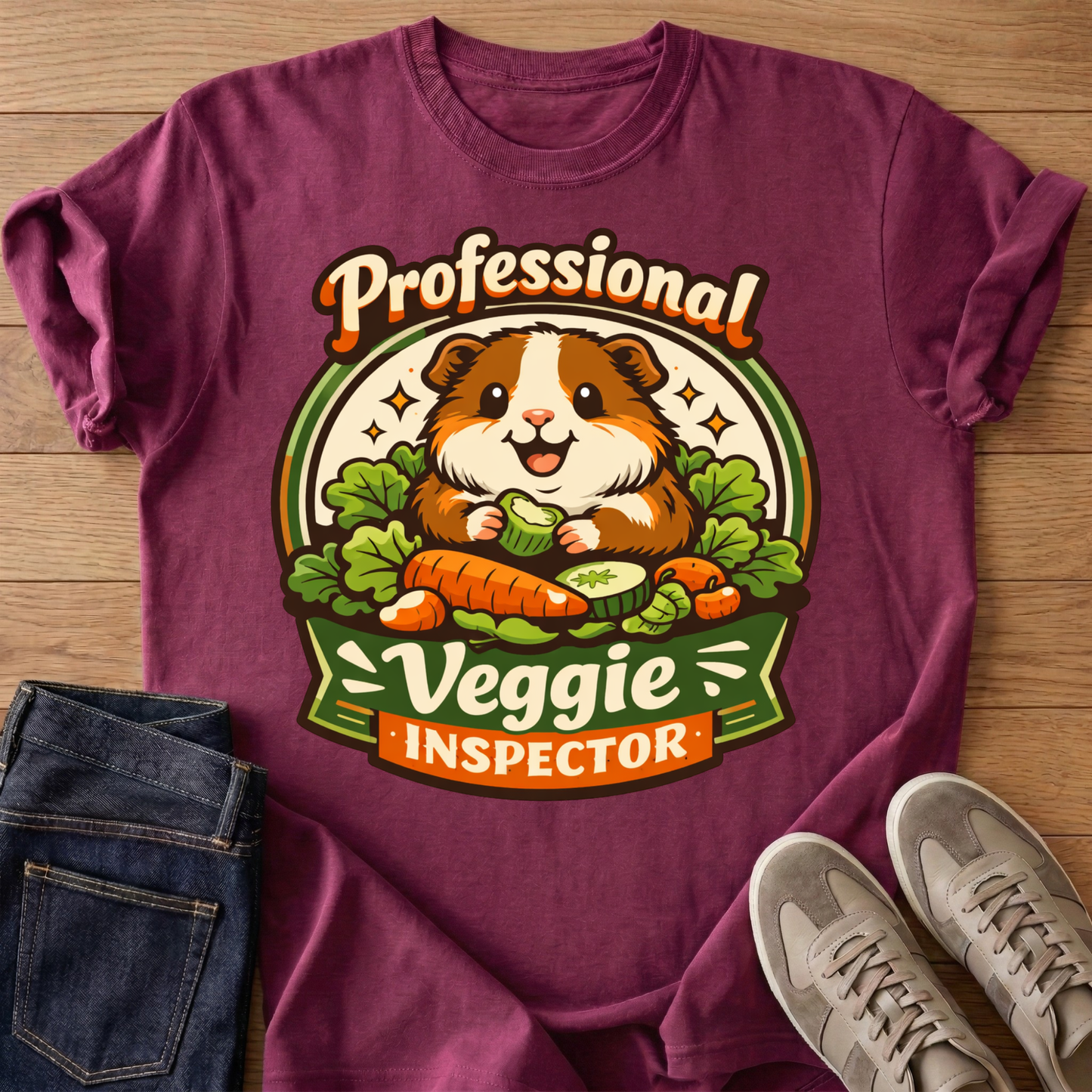 Professional Veggie Inspector T-shirt