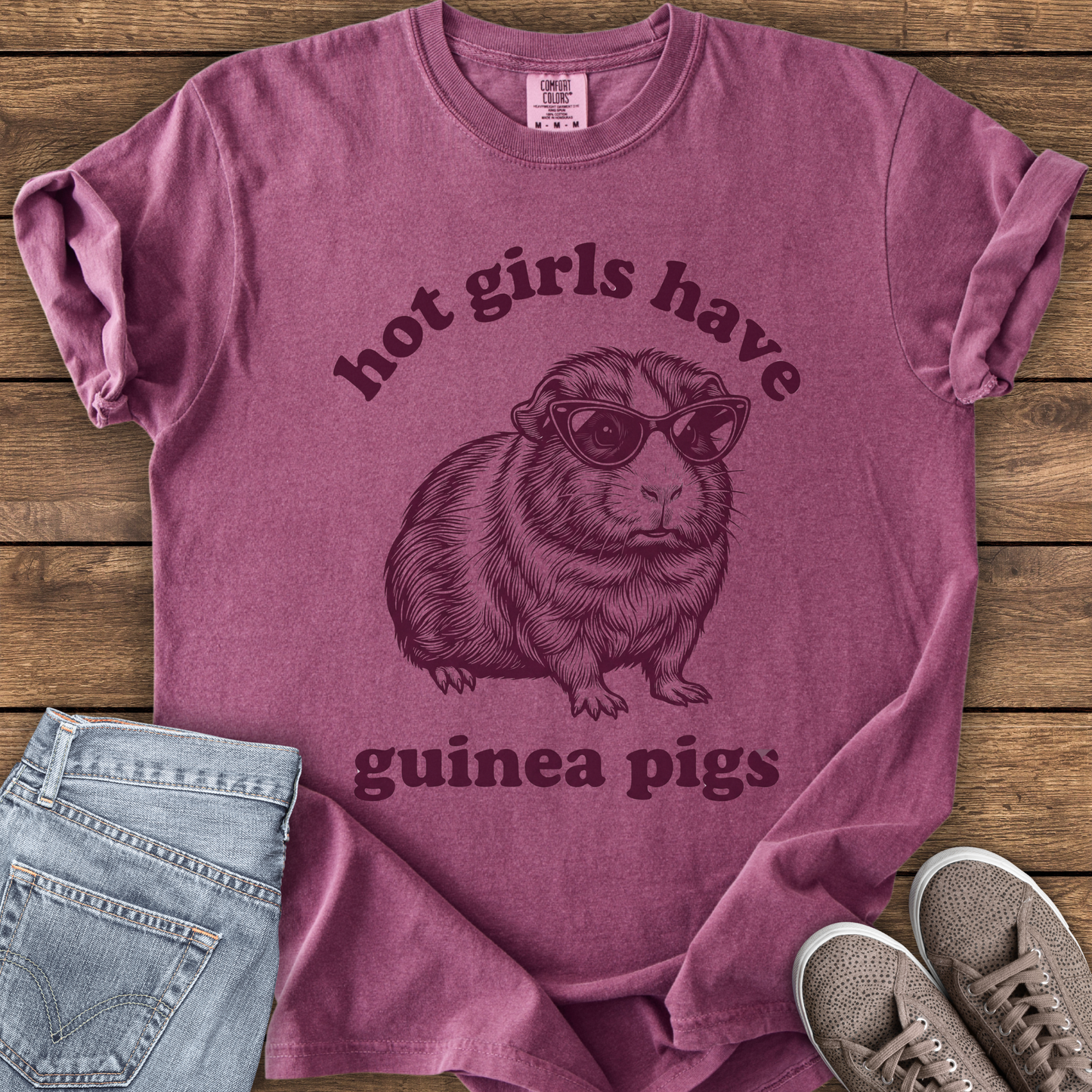 Hot Girls Have Guinea Pigs T-Shirt
