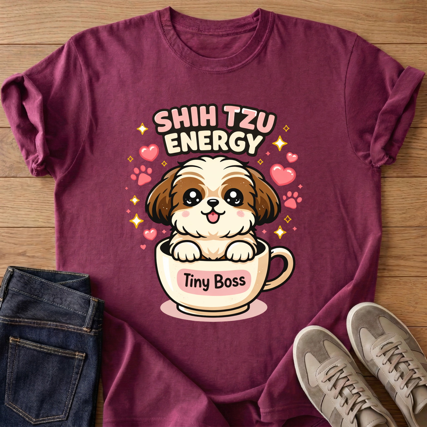 Shih Tzu Energy T-shirt