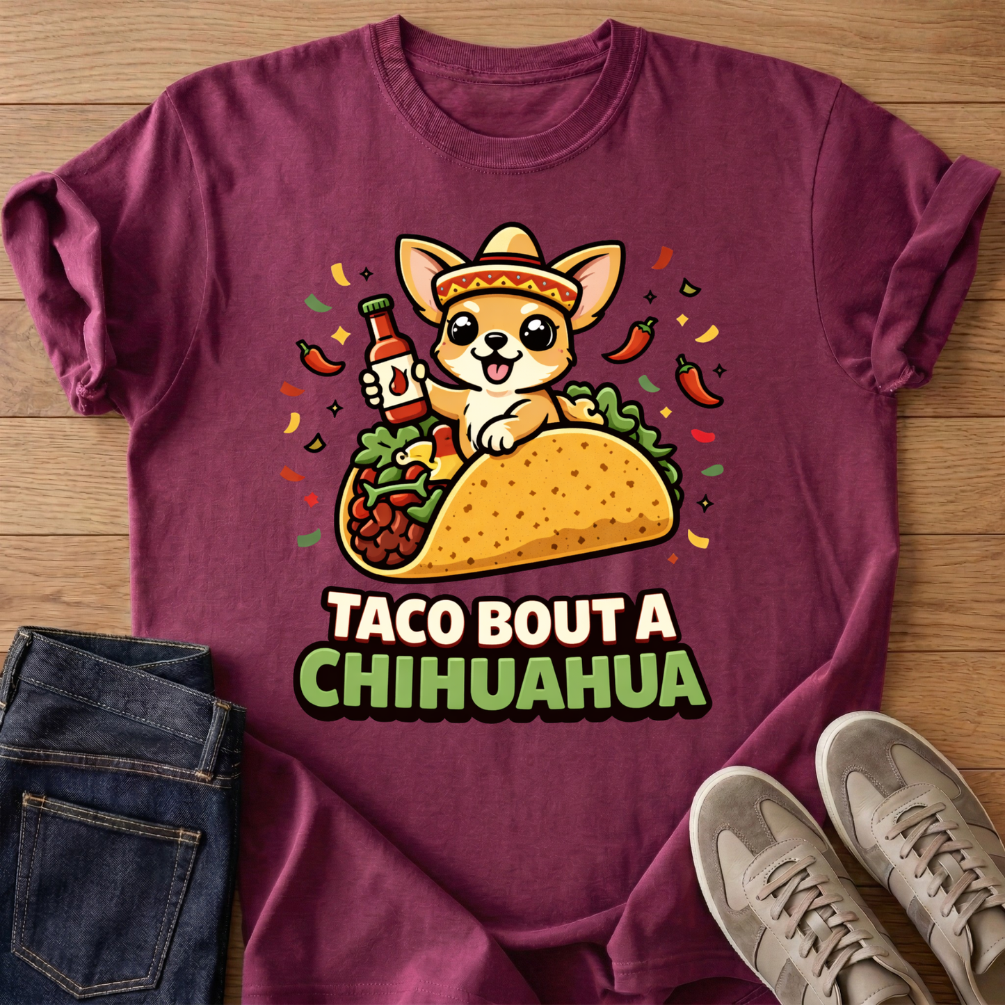 Taco Bout A Chihuahua T-shirt