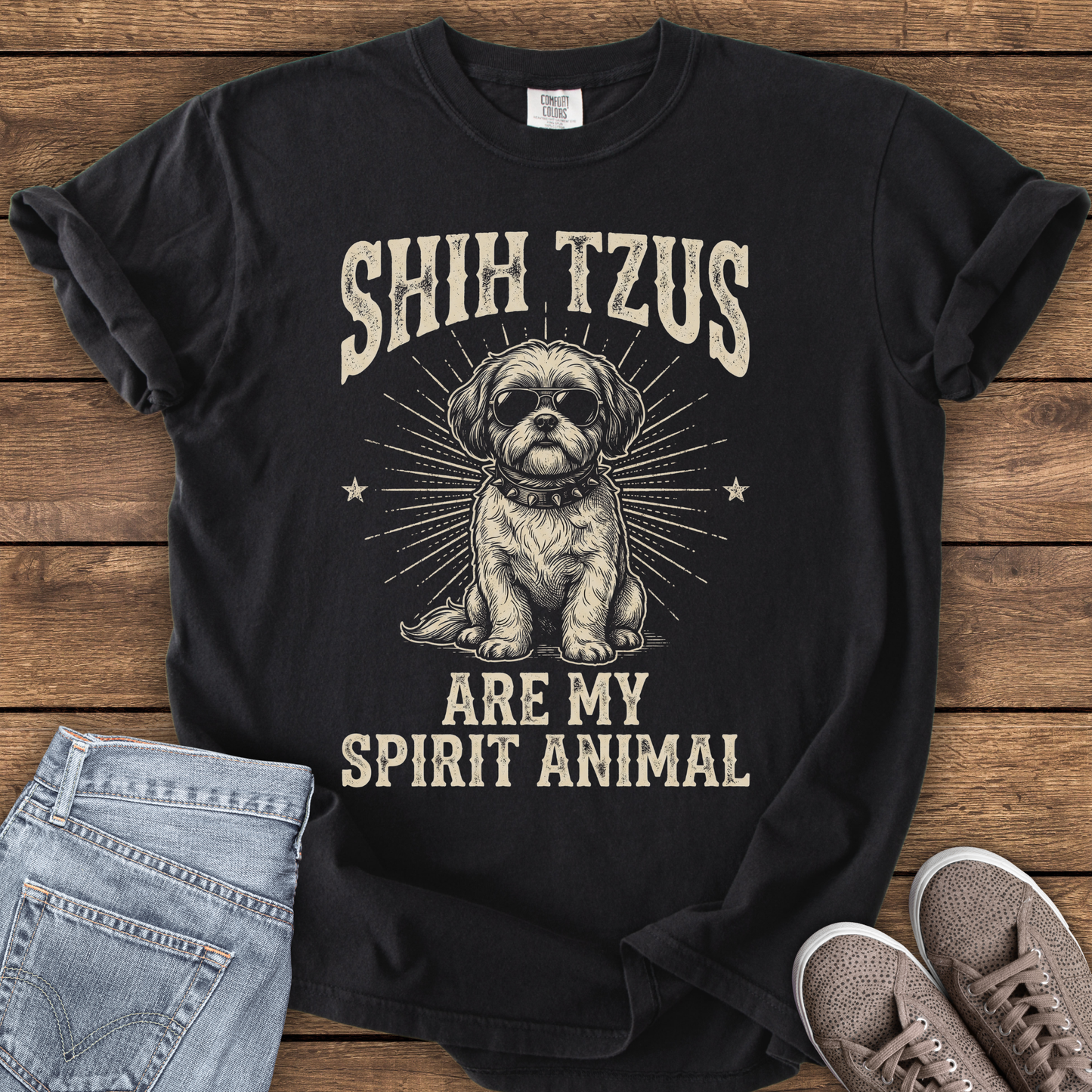 Shih Tzus Are My Spirit Animal T-Shirt