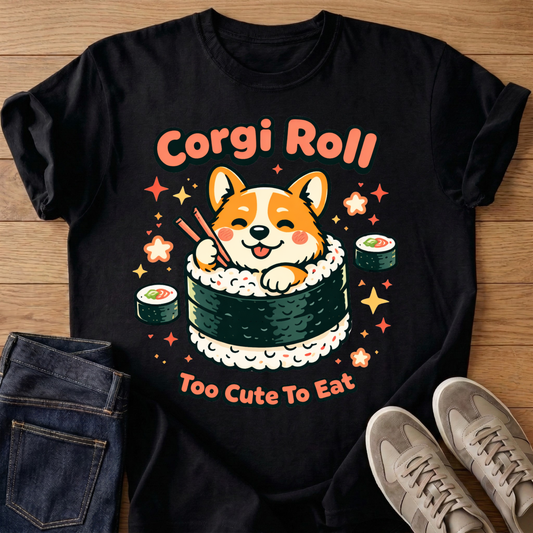 Corgi Roll T-shirt