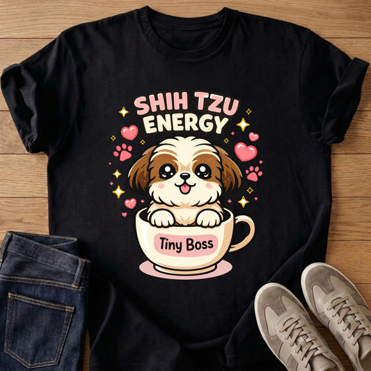 Shih Tzu Energy T-shirt