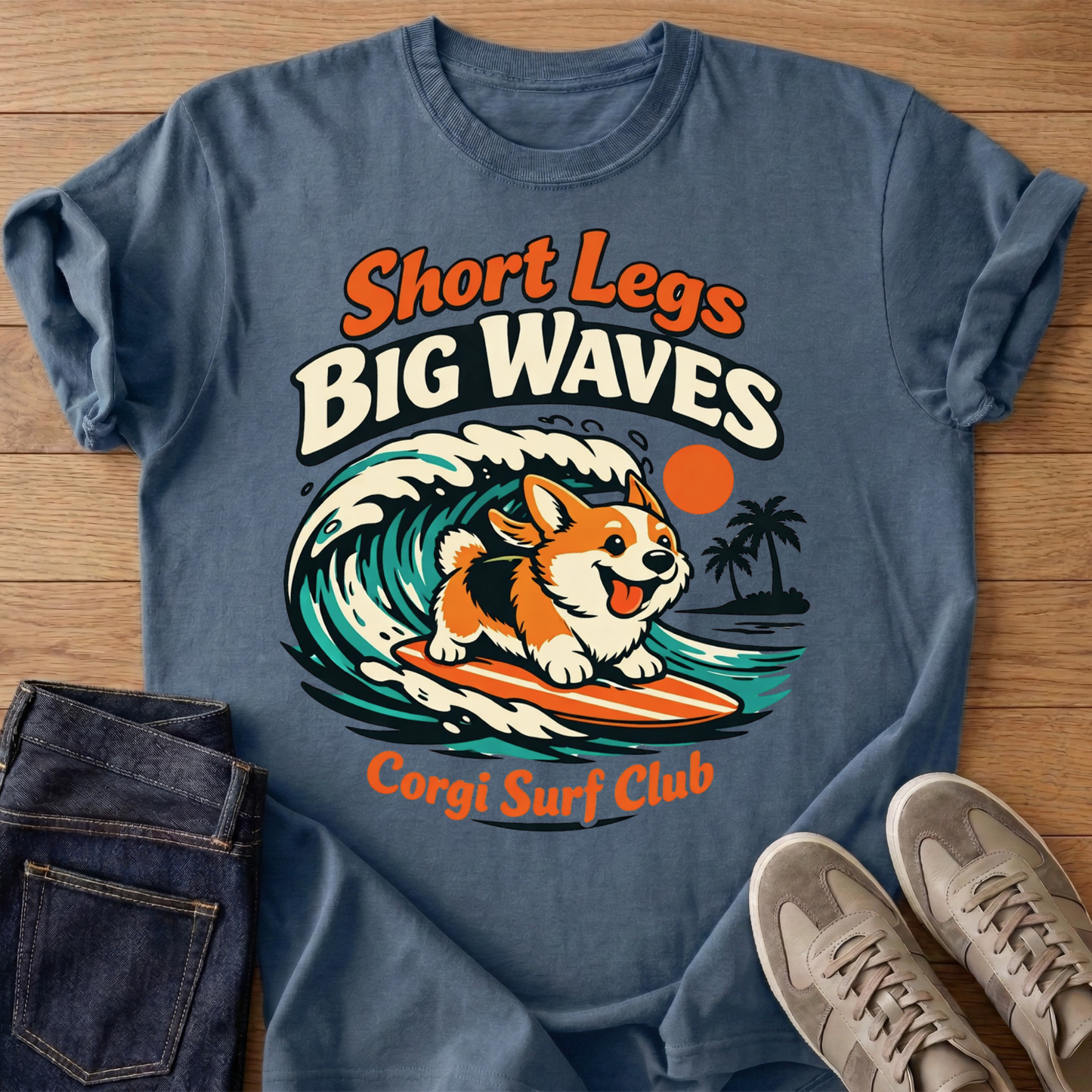 Short Legs Big Waves T-shirt
