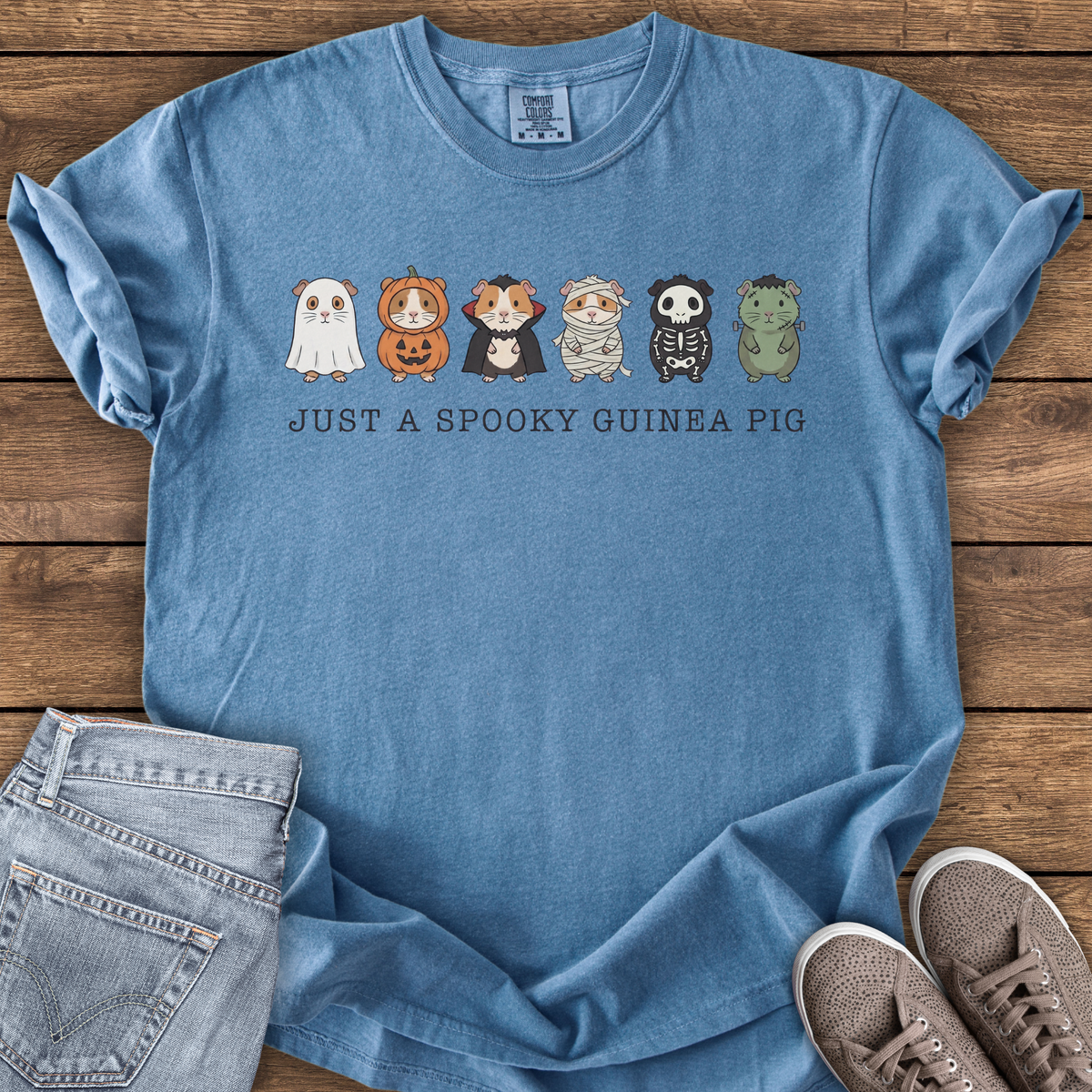 Just A Spooky Guinea Pig T-shirt