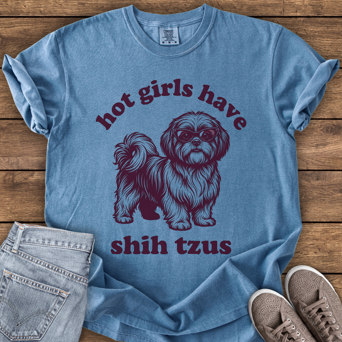 Hot Girls Have Shih Tzus T-Shirt