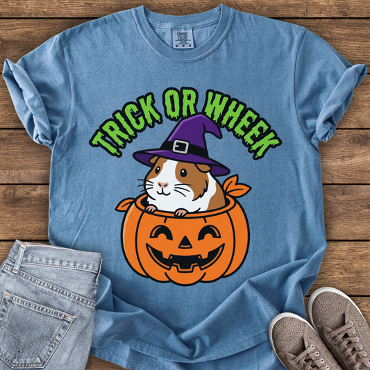 Trick Or Wheek Guinea Pig Halloween T-Shirt