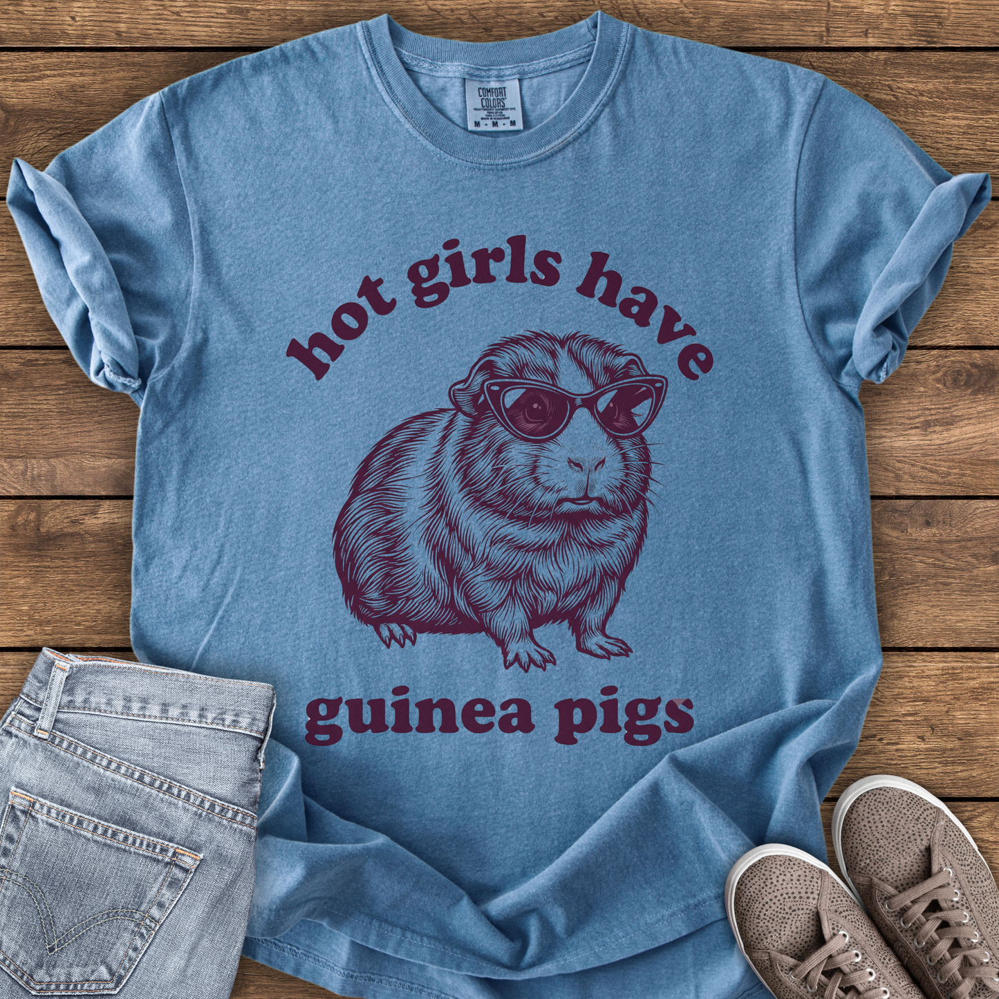 Hot Girls Have Guinea Pigs T-Shirt