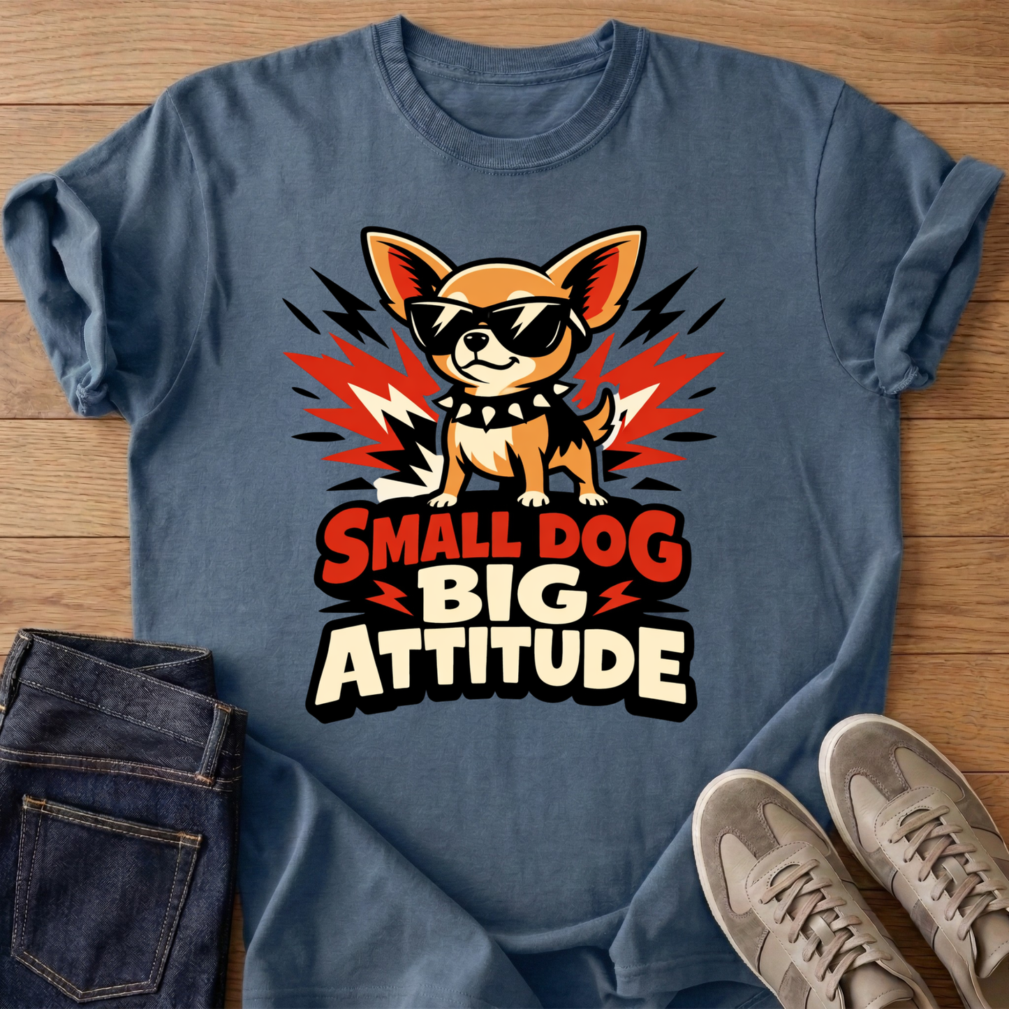 Small Dog Big Attitude T-shirt