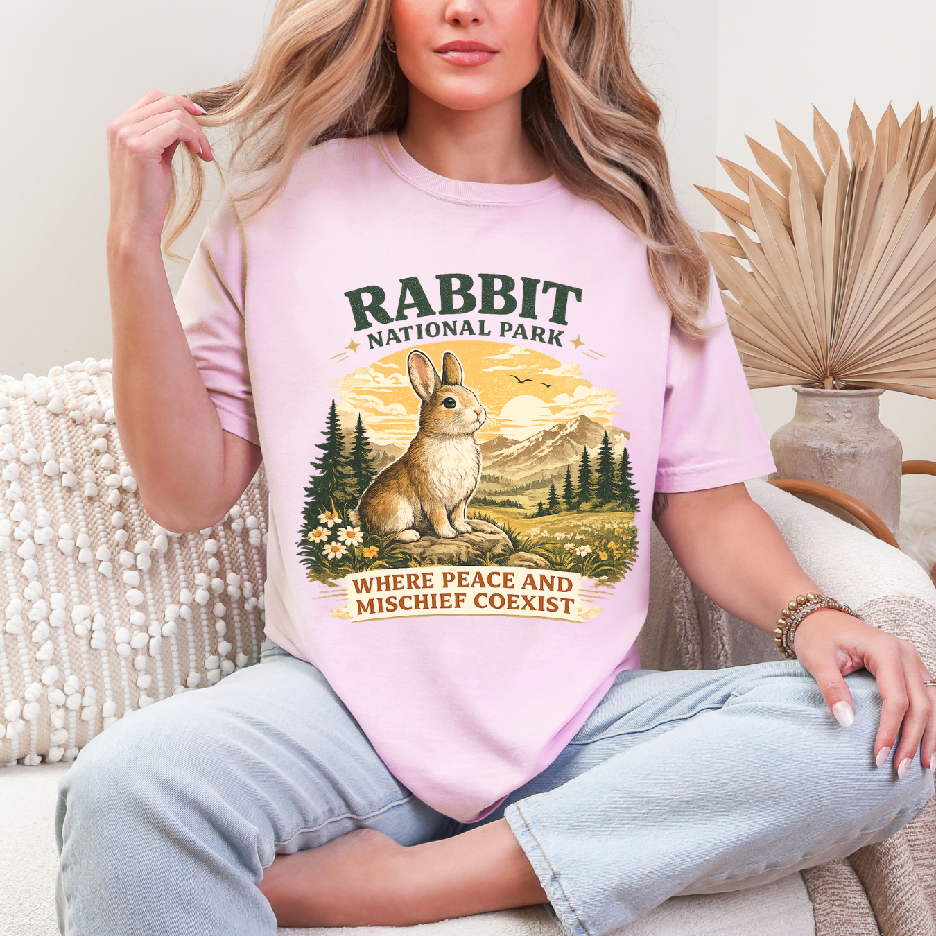 Vintage Rabbit National Park T-shirt