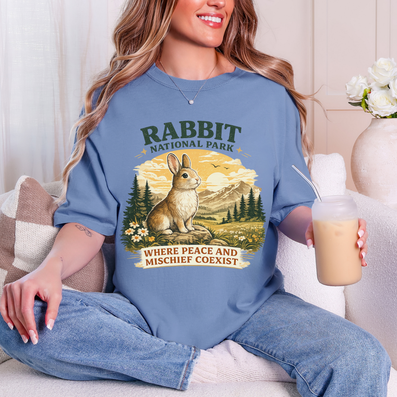 Vintage Rabbit National Park T-shirt