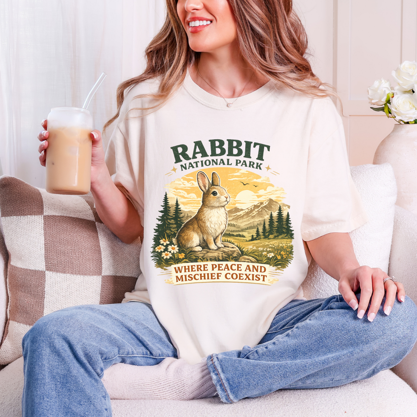 Vintage Rabbit National Park T-shirt