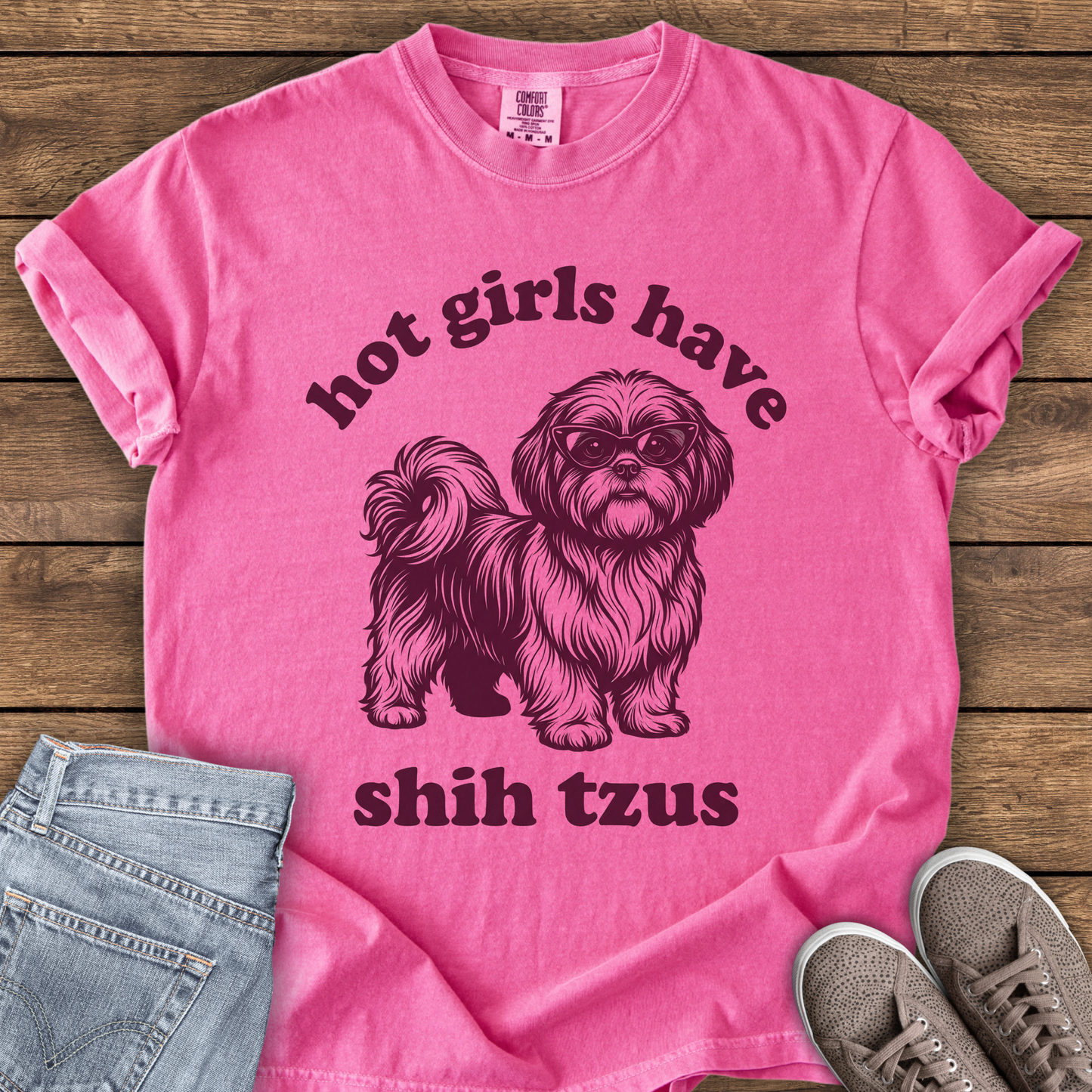 Hot Girls Have Shih Tzus T-Shirt